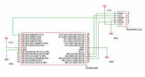 ATmega88P ICSP 回路図